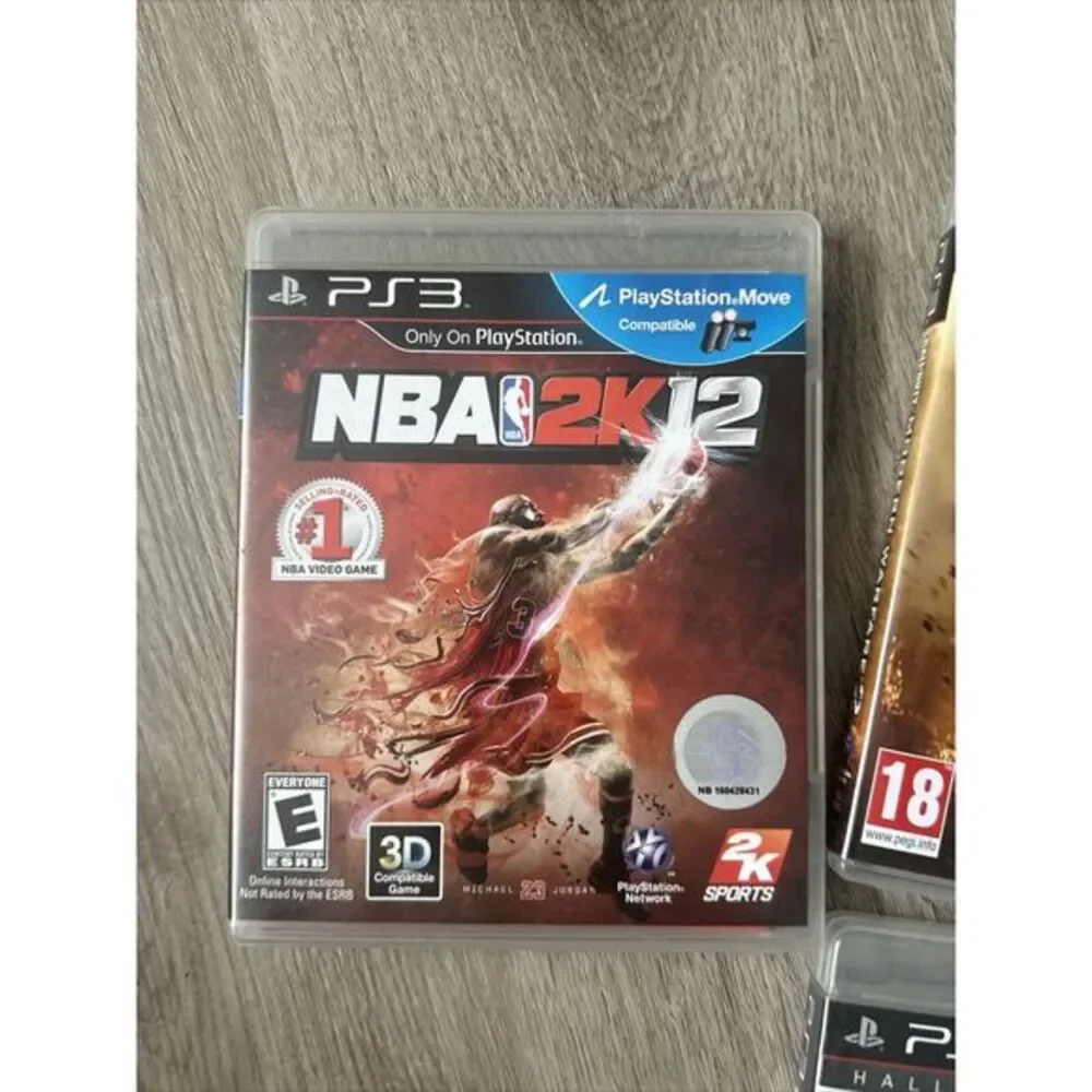 PS3 games Lot of 4 NBA2k, Madden 12, Madden 12 HOF edition, COD Modern Warfare 2